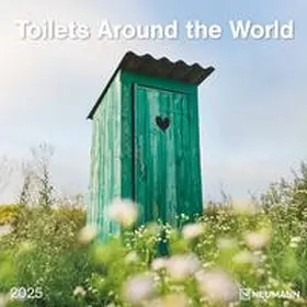 NEUMANN | N NEUMANNVERLAGE - Toilets Around the World 2025 Broschürenkalender, 30x30cm, Wandkalender mit künstlerischen Abbildungen, Mondphasen, viel Platz für Notizen und internationale Feiertage/Kalendarium | Sonstiges | 400-272599416-5 | sack.de