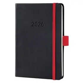  SIGEL C2609 Wochenkalender Conceptum 2026, ca. A6, , schwarz, rot | Sonstiges |  Sack Fachmedien