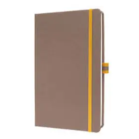 Sigel GmbH |  SIGEL LS103 Notizbuch Linescape, ca. A5, liniert, braun, gelb | Sonstiges |  Sack Fachmedien