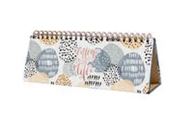  SIGEL JP101 Wochenplaner Jolie undatiert, 1/2 A4 quer, , weiß, apricot, grau | Sonstiges |  Sack Fachmedien