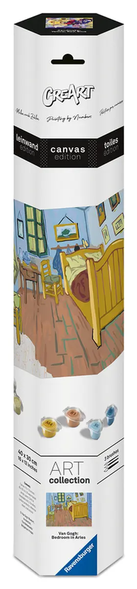 CreArt, Malen nach Zahlen Art Collection - Van Gogh: Schlafzimmer in Arles | Sonstiges | 400-555523097-7 | sack.de