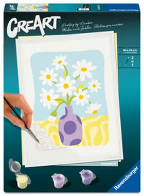  CreArt, Malen nach Zahlen Adults Trend - Kamille | Sonstiges |  Sack Fachmedien
