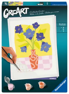  CreArt, Malen nach Zahlen Adults Trend - Blauglöckchen | Sonstiges |  Sack Fachmedien