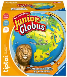  Ravensburger tiptoi 00115 - Mein interaktiver Junior Globus - Kinderspielzeug ab 4 Jahren | Sonstiges |  Sack Fachmedien