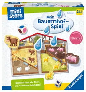 Danner |  Ravensburger ministeps 4173 Unser Bauernhof-Spiel, Erstes Spiel rund um Tiere, Farben und Formen - Spielzeug ab 2 Jahre | Sonstiges |  Sack Fachmedien