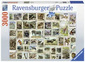 Ravensburger |  Animal Stamps 3000 PC Puzzle | Sonstiges |  Sack Fachmedien