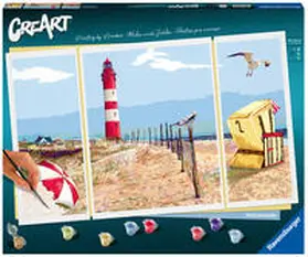  Ravensburger CreArt - Malen nach Zahlen 20277 - Beside the Seaside - ab 14 Jahren | Sonstiges |  Sack Fachmedien