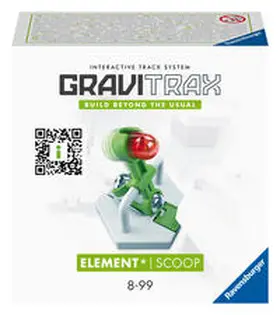  Ravensburger GraviTrax Element Scoop - Zubehör für das Kugelbahnsystem. Kombinierbar mit allen GraviTrax Produktlinien, Starter-Sets, Extensions und Elements, Konstruktionsspielzeug ab 8 Jahren | Sonstiges |  Sack Fachmedien