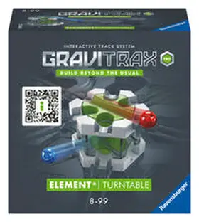  Ravensburger GraviTrax PRO Element Turntable - Zubehör für das GraviTrax Kugelbahnsystem. Kombinierbar mit allen GraviTrax Produktlinien, Starter-Sets, Extensions & Elements, Konstruktion ab 8 Jahren | Sonstiges |  Sack Fachmedien