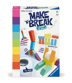 Lawson |  Make 'n' Break - Around the World - Gesellschaftsspiel & Brettspiel ab 8 Jahre | Sonstiges |  Sack Fachmedien