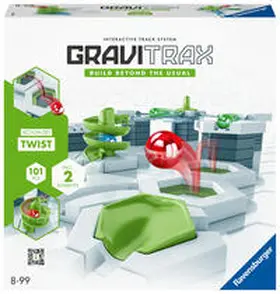 Ravensburger GraviTrax Action-Set Twist. Kombinierbar mit allen Produktlinien, Starter-Sets, Erweiterungen und Elementen für das GraviTrax-Kugelbahnsystem, interaktive Kugelbahn, Konstruktionsspielzeug für Kinder ab 8 Jahren | Sonstiges | 400-555622576-7 | sack.de