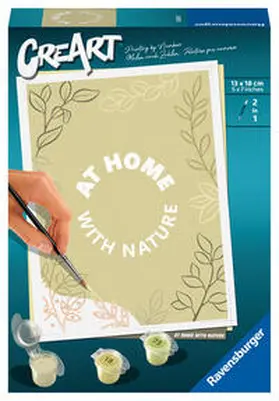  Ravensburger CreArt - Malen nach Zahlen 23609 - At home with Nature - ab 12 Jahren | Sonstiges |  Sack Fachmedien