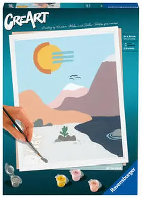 Ravensburger CreArt - Malen nach Zahlen 23641 - By the River - ab 12 Jahren | Sonstiges | 400-555623641-1 | sack.de