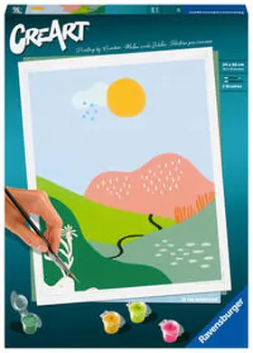  Ravensburger CreArt - Malen nach Zahlen 23643 - In the Mountains - ab 12 Jahren | Sonstiges |  Sack Fachmedien