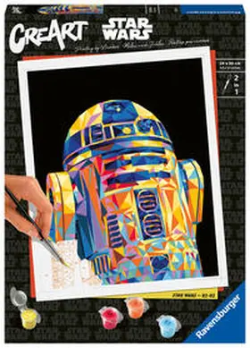  Ravensburger CreArt - Malen nach Zahlen 23730 - Star Wars - R2-D2 - ab 12 Jahren | Sonstiges |  Sack Fachmedien