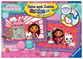  CreArt, Malen nach Zahlen Junior - Gabby's Dollhouse | Sonstiges |  Sack Fachmedien