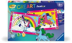 CreArt, Malen nach Zahlen Junior - Zauberponys mit Regenbogen | Sonstiges | 400-555623983-2 | sack.de