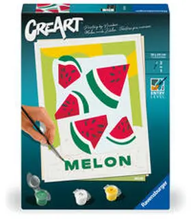  CreArt, Malen nach Zahlen Adults Trend - Melonen | Sonstiges |  Sack Fachmedien