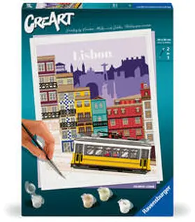 CreArt Citys - Farbenfrohes Lissabon | Sonstiges | 400-555625522-1 | sack.de