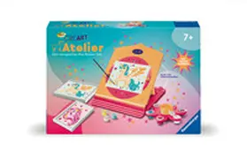 CreArt, Malen nach Zahlen Kinder - Neon Atelier Einhorn | Sonstiges |  Sack Fachmedien