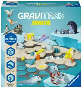  Ravensburger GraviTrax Junior Starter-Set L Ice - Erweiterbare Kugelbahn für Kinder, Murmelbahn überwiegend aus nachwachsenden Rohstoffen mit Themenwelten, Lernspielzeug und Konstruktionsspielzeug ab 3 Jahren | Sonstiges |  Sack Fachmedien