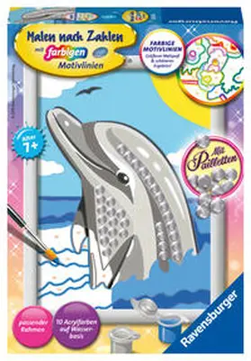 Delfin Malen nach Zahlen Sonderserie E | Sonstiges | 400-555628472-6 | sack.de