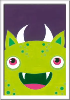 Freches Monster. Malen nach Zahlen | Sonstiges | 400-555628776-5 | sack.de