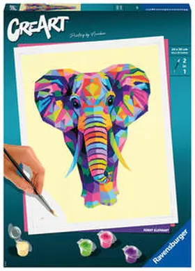  CreArt Adults Trend - Funky Elefant | Sonstiges |  Sack Fachmedien