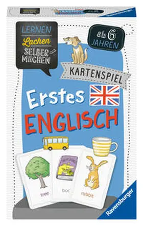 Jebautzke |  Ravensburger 80543 - Lernen Lachen Selbermachen: Erstes Englisch, Kinderspiel ab 6 Jahren, Lernspiel für 1-4 Spieler, Kartenspiel | Sonstiges |  Sack Fachmedien