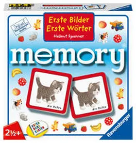 Spanner / Hurter |  Ravensburger Kinderspiele, 88688 Erste Bilder - Erste Wörter memory®, mit Motiven aus dem Kinderbuch Bestseller von Helmut Spannner, Spielzeug ab 2 Jahren | Sonstiges |  Sack Fachmedien