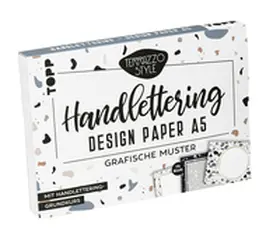 Blum |  Handlettering Design Paper Block Terrazzo A5 | Sonstiges |  Sack Fachmedien