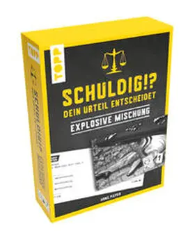 Pieper |  Schuldig?! Dein Urteil entscheidet - Explosive Mischung. Krimispiel in 50 Karten | Sonstiges |  Sack Fachmedien
