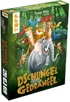 Weber |  Dschungelgedrängel - Das Kartenspiel für tierischen Tumult | Sonstiges |  Sack Fachmedien