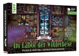 Pieper |  Puzzle-Rätsel-Adventskalender: Im Labor der Winterhexe - 24 Puzzles mit insgesamt 960 Teilen | Sonstiges |  Sack Fachmedien