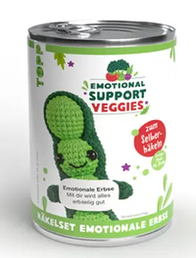 Ganseforth |  Emotional Support Veggies Häkelset Erbse | Sonstiges |  Sack Fachmedien