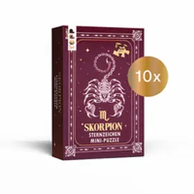 Frechverlag |  Nachfüllset: Sternzeichen Mini-Puzzle Skorpion 10 St. | Buch |  Sack Fachmedien