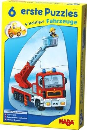  6 erste Puzzles - Fahrzeuge | Sonstiges |  Sack Fachmedien