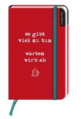  myNOTES: Es gibt viel zu tun, warten wir's ab / Notizbuch klein / Liniert | Sonstiges |  Sack Fachmedien