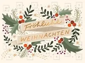  Adventskalender zum Verschicken (DIN A6) mit 24 Türchen und Kuvert | Sonstiges |  Sack Fachmedien