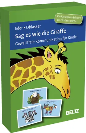 Eder / Oblasser |  Sag es wie die Giraffe | Sonstiges |  Sack Fachmedien
