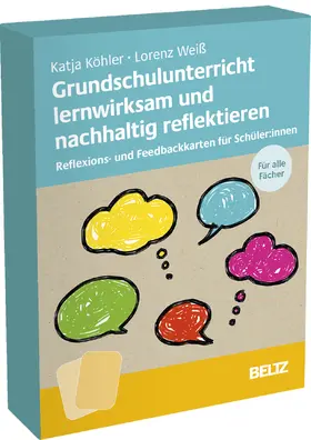 Köhler / Weiß |  Kartenset Grundschulunterricht lernwirksam und nachhaltig reflektieren | Buch |  Sack Fachmedien