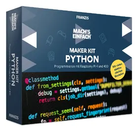 Immler |  FRANZIS 67183 - Mach's einfach Maker Kit Python | Sonstiges |  Sack Fachmedien