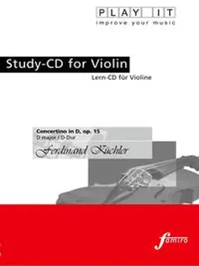  Study-CD for Violin - Concertino in G | Sonstiges |  Sack Fachmedien