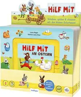 Orso |  Meine Schiebebahn-Pappe: Hilf mit an Ostern | Sonstiges |  Sack Fachmedien