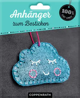  Ruck, zuck kreativ: Anhänger zum Besticken (Glitzer-Wolke) | Sonstiges |  Sack Fachmedien