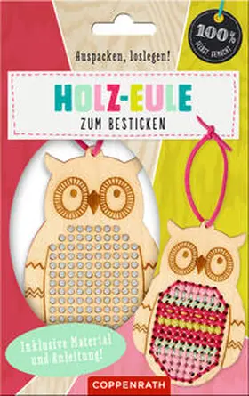  Holz-Eule zum Besticken | Sonstiges |  Sack Fachmedien