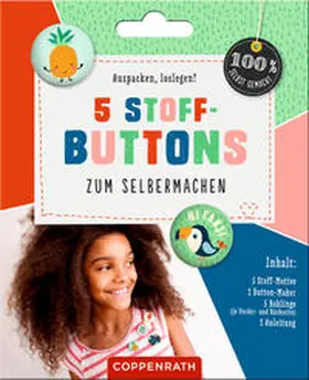  5 Stoff-Buttons zum Selbermachen | Sonstiges |  Sack Fachmedien