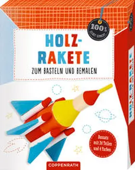  Holzrakete zum Basteln und Bemalen | Sonstiges |  Sack Fachmedien