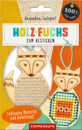  Holz-Fuchs zum Besticken | Sonstiges |  Sack Fachmedien