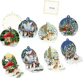  Nostalgische Geschenkanhänger - Pop-up mit Kuvert | Sonstiges |  Sack Fachmedien